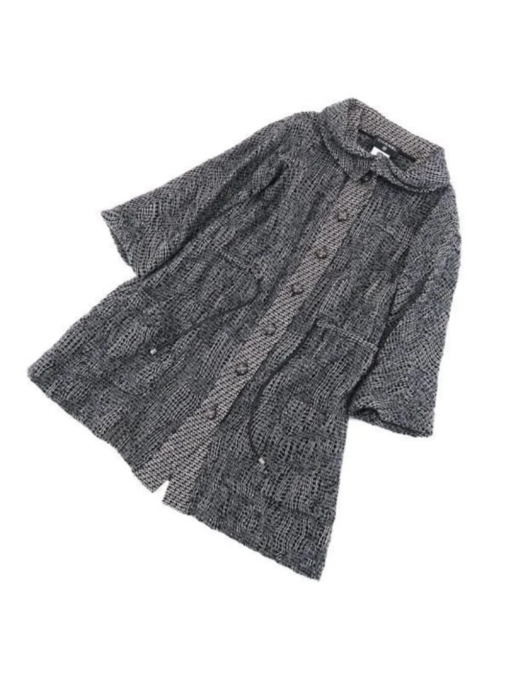Chanel Coat Nylon Wool
